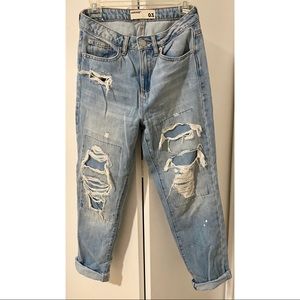 Garage high waisted mom jeans size 3